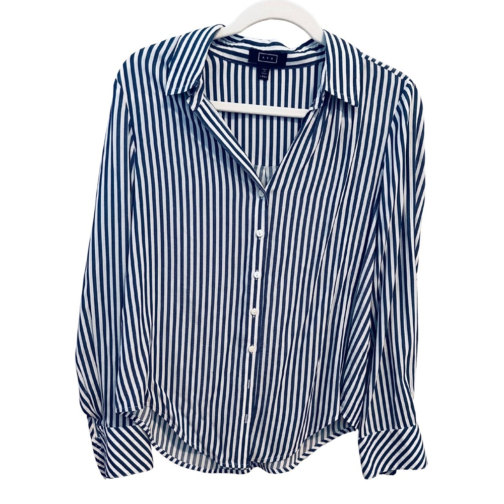 AYR The Easy Linen Classic Stripe Shirt